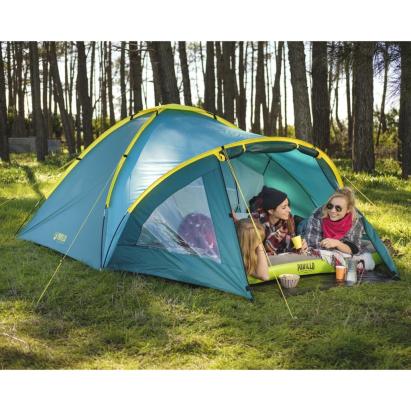 Bestway Cort de camping 3 persoane „Pavilio Activemount”, albastru GartenMobel Dekor