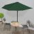 Umbrelă de soare de balcon, tijă aluminiu, verde, 300x155 cm GartenMobel Dekor