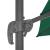 Umbrelă în consolă cu stâlp din aluminiu, verde, 300x300 cm GartenMobel Dekor