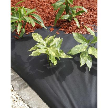 Nature Folie acoperire sol pt. control buruieni 120 g/m² 1x10 m negru GartenMobel Dekor