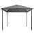 Pavilion cu acoperiș, negru, 3 x 3 m, aluminiu    GartenMobel Dekor