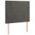 Pat box spring cu saltea, gri închis, 90x200 cm, catifea GartenMobel Dekor