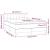 Pat box spring cu saltea, gri deschis, 140x190 cm, textil GartenMobel Dekor