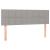 Pat box spring cu saltea, gri deschis, 140x190 cm, textil GartenMobel Dekor