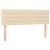 Pat box spring cu saltea, crem, 140x200 cm, textil GartenMobel Dekor