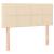 Pat box spring cu saltea, crem, 90x200 cm, textil GartenMobel Dekor