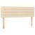 Pat box spring cu saltea, crem, 140x200 cm, textil GartenMobel Dekor