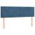 Pat box spring cu saltea, albastru închis, 140x190 cm, catifea GartenMobel Dekor