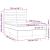 Pat box spring cu saltea, negru, 140x190 cm, textil GartenMobel Dekor