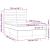 Pat box spring cu saltea, negru, 140x190 cm, catifea GartenMobel Dekor