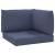 Perne canapea din paleți, 3 buc., bleumarin, textil Oxford GartenMobel Dekor