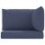 Perne canapea din paleți, 3 buc., bleumarin, textil Oxford GartenMobel Dekor