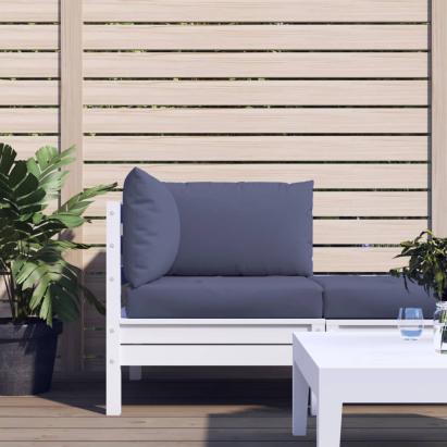 Perne canapea din paleți, 3 buc., bleumarin, textil Oxford GartenMobel Dekor