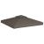 Acoperiș de pavilion, 2 niveluri, gri taupe, 3x3 m, 310 g/m² GartenMobel Dekor