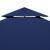 Acoperiș de pavilion, 2 niveluri, albastru, 4x3 m, 310 g/m² GartenMobel Dekor