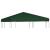 Acoperiș de pavilion, 310 g/m², verde, 3 x 3 m GartenMobel Dekor