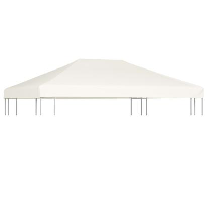 Acoperiș de pavilion, 310 g/m², alb crem, 4 x 3 m GartenMobel Dekor