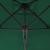 Umbrelă de soare de exterior, stâlp din oțel, verde, 250x250 cm GartenMobel Dekor