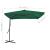 Umbrelă de soare de exterior, stâlp din oțel, verde, 250x250 cm GartenMobel Dekor