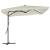 Umbrelă soare de exterior, stâlp din oțel, nisipiu, 250x250 cm GartenMobel Dekor