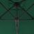 Umbrelă soare de exterior cu stâlp din oțel, verde, 300 cm GartenMobel Dekor