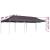 Cort de petrecere pliabil, antracit, 3 x 9 m GartenMobel Dekor