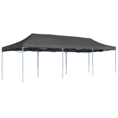 Cort de petrecere pliabil, antracit, 3 x 9 m GartenMobel Dekor