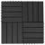 Plăci de pardoseală 11 buc, negru, 30 x 30 cm ,WPC, 1 mp GartenMobel Dekor