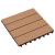 Plăci podea, 11 buc., culoare tec, 30 x 30 cm, WPC, 1mp GartenMobel Dekor