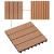 Plăci podea, 11 buc., culoare tec, 30 x 30 cm, WPC, 1mp GartenMobel Dekor