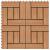 Plăci de pardoseală 11 buc, culoare tec, 30 x 30 cm, WPC, 1 mp GartenMobel Dekor