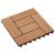 Plăci de pardoseală 11 buc, culoare tec, 30 x 30 cm, WPC, 1 mp GartenMobel Dekor