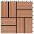 Plăci de pardoseală 11 buc, maro, 30 x 30 cm, WPC, 1 mp GartenMobel Dekor
