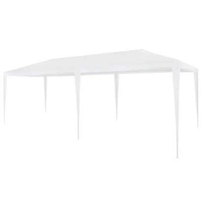 Cort de petrecere, alb, 3 x 6 m, PE GartenMobel Dekor