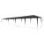 Cort de petrecere, antracit, 3 x 12 m, PE GartenMobel Dekor
