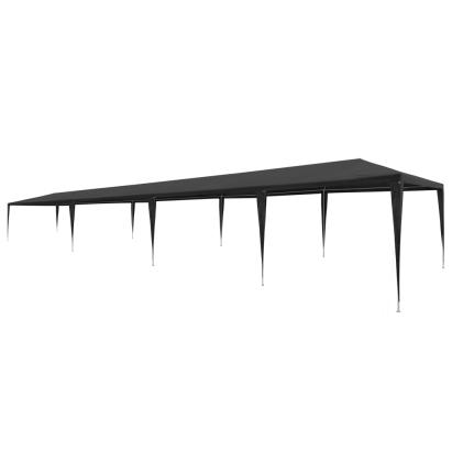 Cort de petrecere, antracit, 3 x 12 m, PE GartenMobel Dekor