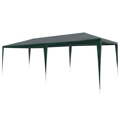 Cort de petrecere, verde, 3 x 6 m, PE GartenMobel Dekor