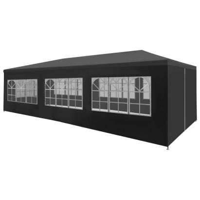Cort pentru petrecere, 3 x 9 m, antracit GartenMobel Dekor
