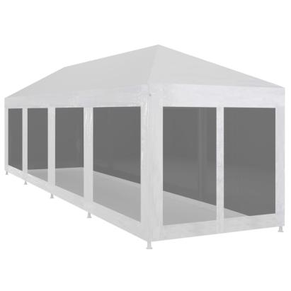 Cort de petrecere cu 10 pereți din plasă, 12 x 3 m GartenMobel Dekor