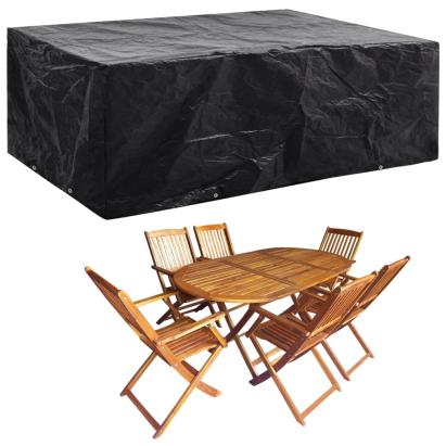 Husă mobilier grădină, 8 ocheți, 242 x 162 x 100 cm GartenMobel Dekor