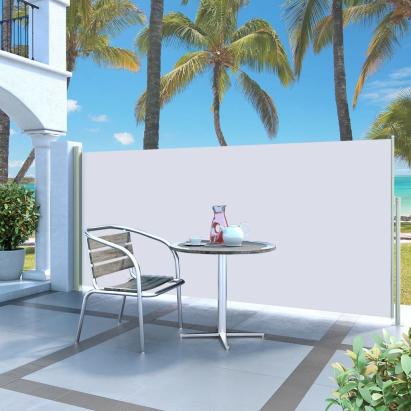 Copertină laterală retractabilă, crem, 140x300 cm   GartenMobel Dekor