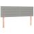 Pat box spring cu saltea, gri deschis, 140x190 cm, textil GartenMobel Dekor