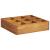 Strat înălțat de grădină verdețuri, 60x60x15 cm, lemn acacia GartenMobel Dekor