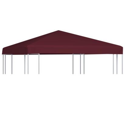 Acoperiș pentru pavilion, 310 g/m², roșu bordo, 3 x 3 m GartenMobel Dekor