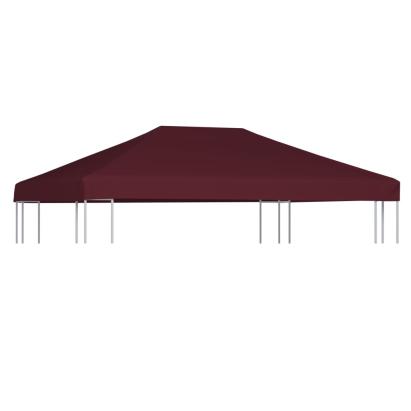 Acoperiș pentru pavilion, 310 g/m², roșu bordo, 3 x 4 m GartenMobel Dekor