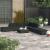 Set mobilier de grădină cu perne, 8 piese, negru, poliratan GartenMobel Dekor
