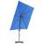 Umbrelă în consolă stâlp din oțel, albastru azuriu, 250x250 cm GartenMobel Dekor