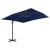 Umbrelă suspendată cu stâlp din aluminiu albastru azuriu 3x3 m GartenMobel Dekor