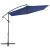 Umbrelă suspendată cu stâlp din aluminiu, albastru, 300 cm GartenMobel Dekor