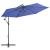 Umbrelă suspendată cu stâlp din aluminiu, albastru, 300 cm GartenMobel Dekor